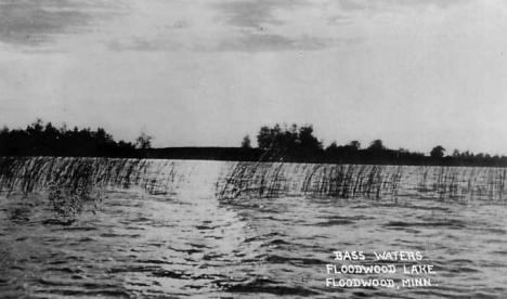 Floodwood Lake, Floodwood Minnesota, 1940's?