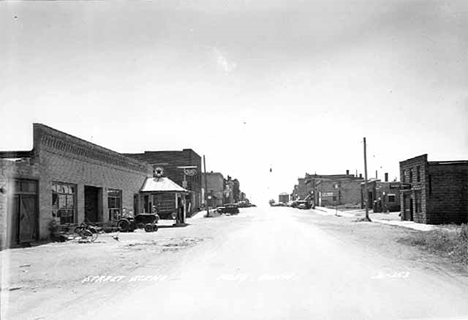 Street scene, Foley Minnesota, 1950