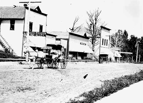 General view of Forest Lake Minnesota, 1900