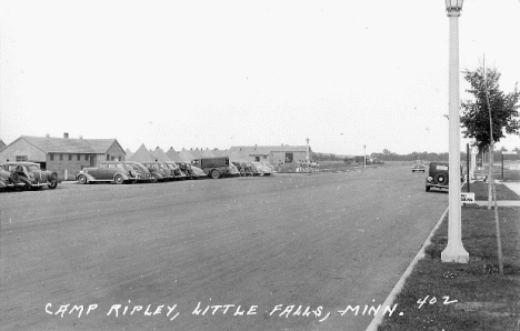 Camp Ripley scene, 1940's