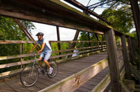 Root River Trail near Fountain Minnesota