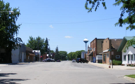 Street scene, Franklin Minnesota, 2011