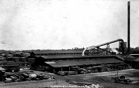 Planing mill, Frazee Minnesota, 1910
