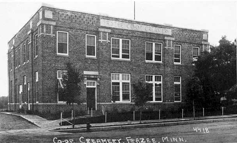 Co-op Creamery, Frazee Minnesota, 1940