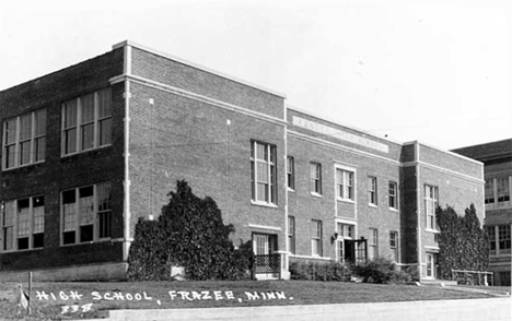 High school, Frazee Minnesota, 1940