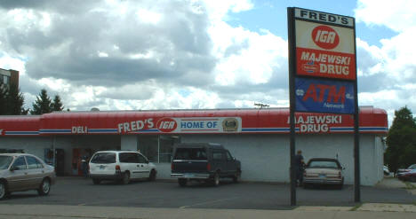 Fred's IGA and Majewski Drug, Nashwauk Minnesota