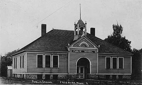 Public School, Freeborn Minnesota, 1914