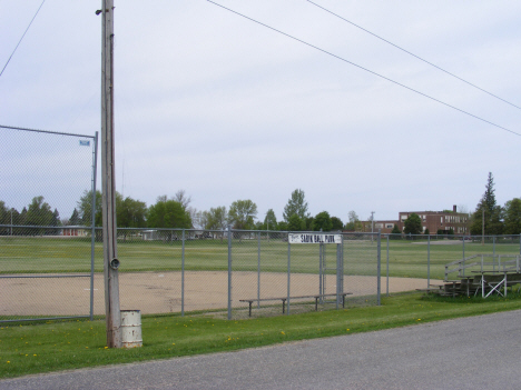 Sabin Ball Park, Frost Minnesota, 2014