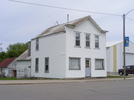 Street scene, Frost Minnesota, 2014