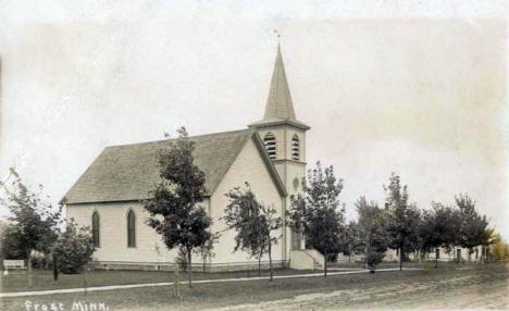 Church, Frost Minnesota, 1915
