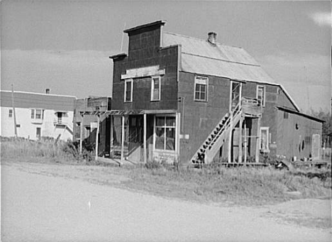 Old general store, Funkley, Minnesota, 1937