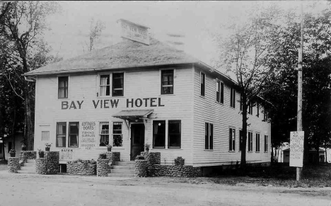 Bay View Hotel, Garrison Minnesota, 1927