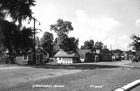 View of Garrison Minnesota, 1950