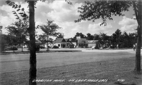 Street scene, Garrison Minnesota, 1948