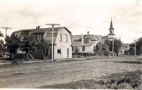 Street scene, Gary Minnesota, 1920