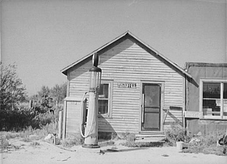 Post Office, Gemmel Minnesota, 1937