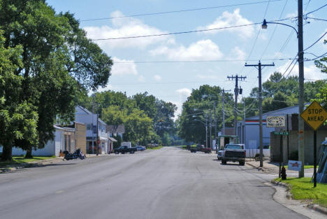 Street scene, Geneva Minnesota, 2010