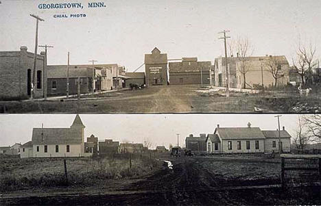 Views of Georgetown Minnesota, 1919