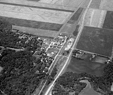 Aerial View, Georgetown Minnesota, 1984