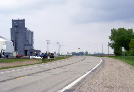 Elevator and junction US Highway 75 and County Road 34, Georgetown Minnesota, 2008 