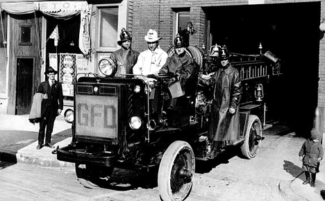 Gilbert Fire Department, Gilbert Minnesota, 1920