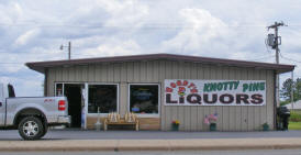 Knotty Pine Liquor Store, Gilbert Minnesota