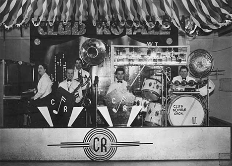 Club Royale Orchestra, Gilbert Minnesota, 1938