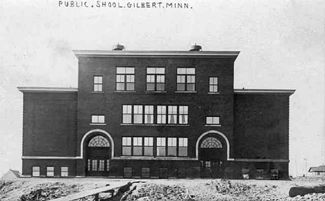 Public School, Gilbert Minnesota, 1910