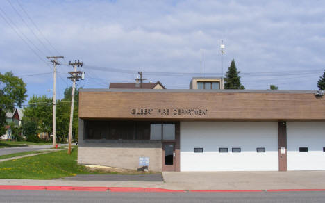 Fire Department, Gilbert Minnesota, 2009