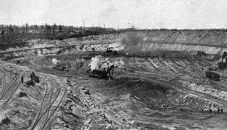 Gilbert Mine, Gilbert Minnesota, 1910