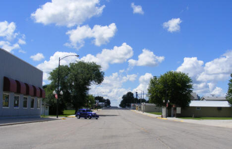 Street scene, Glenville Minnesota, 2010