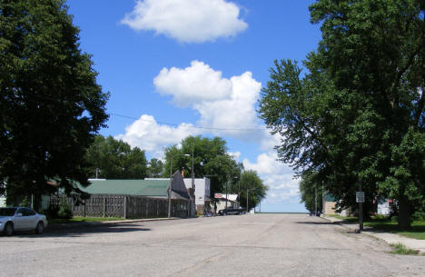 Street scene, Glenville Minnesota, 2010