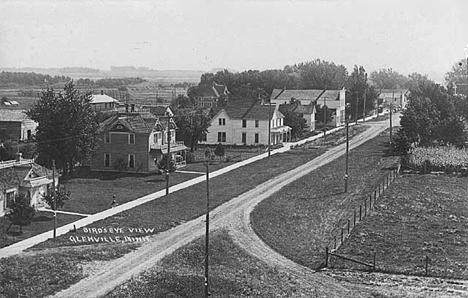 General view, Glenville Minnesota, 1908