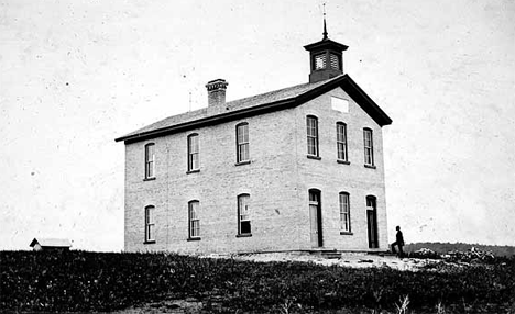 Glenwood Schoolhouse, Glenwood Minnesota, 1876