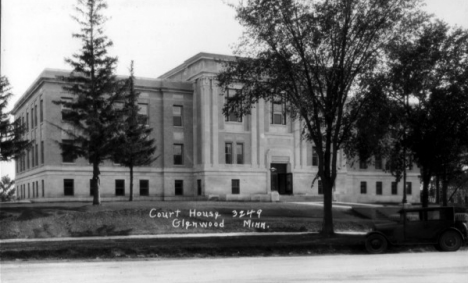 Courthouse, Glenwood Minnesota, 1930's