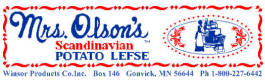 Winsor Products Lefse Factory, Gonvivk Minnesota