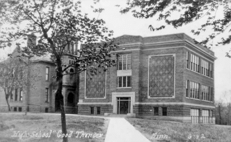 High School, Good Thunder Minnesota, 1920's?