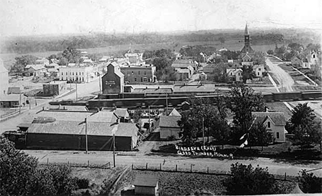 Bird's-eye view of Good Thunder Minnesota, 1909