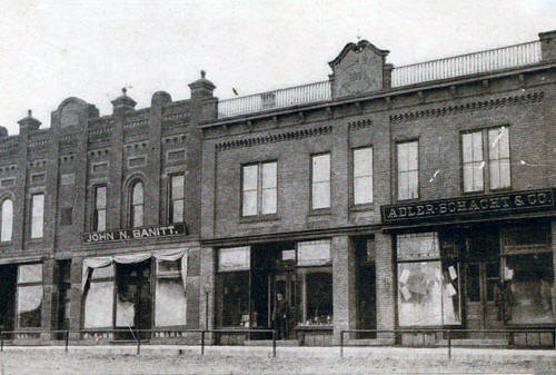 Sawyer and Buck Blocks, Goodhue Minnesota, 1910's