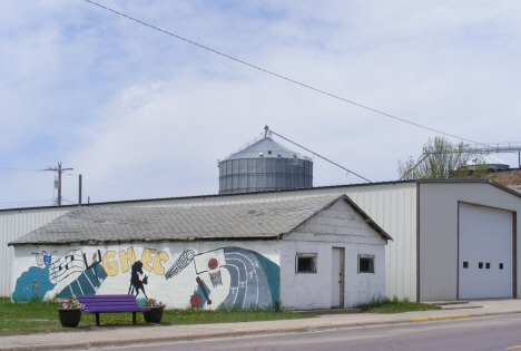 Street scene, Granada Minnesota, 2014