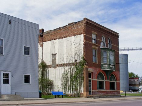 Street scene, Granada Minnesota, 2014