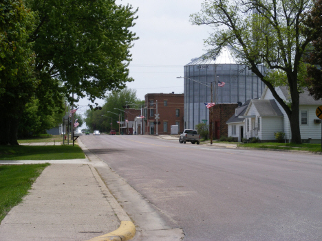 Street scene, Granada Minnesota, 2014