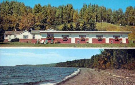 Breakers Motel and Cottages, Grand Marais Minnesota, 1960's