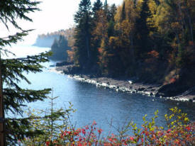 View from Skara Brae Bed and Breakfast in Grand Marais Minnesota