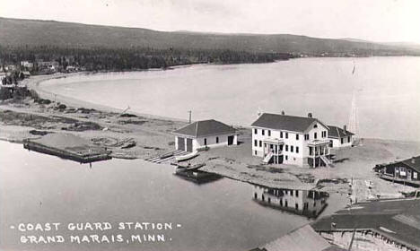 Coast Guard Station, Grand Marais Minnesota, 1948