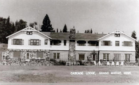 Cascade Lodge, Grand Marais Minnesota, 1950's