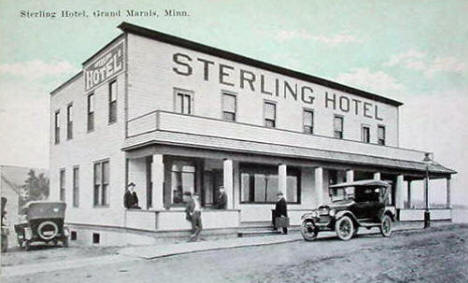 Sterling Hotel, Grand Marais Minnesota, 1930