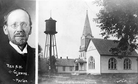 Evangelical Lutheran Church, Grand Meadow Minnesota, 1909