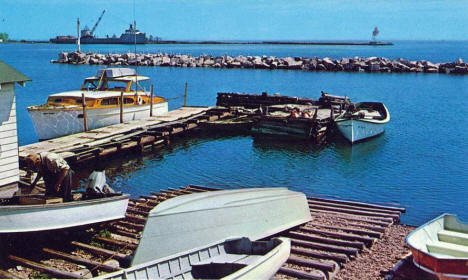 Harbor View, Grand Marais Minnesota, 1961