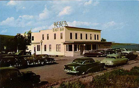 Hotel East Bay, Grand Marais Minnesota, 1954